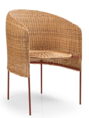 Caribe Natural Dining Chair Chair Outdoor ames